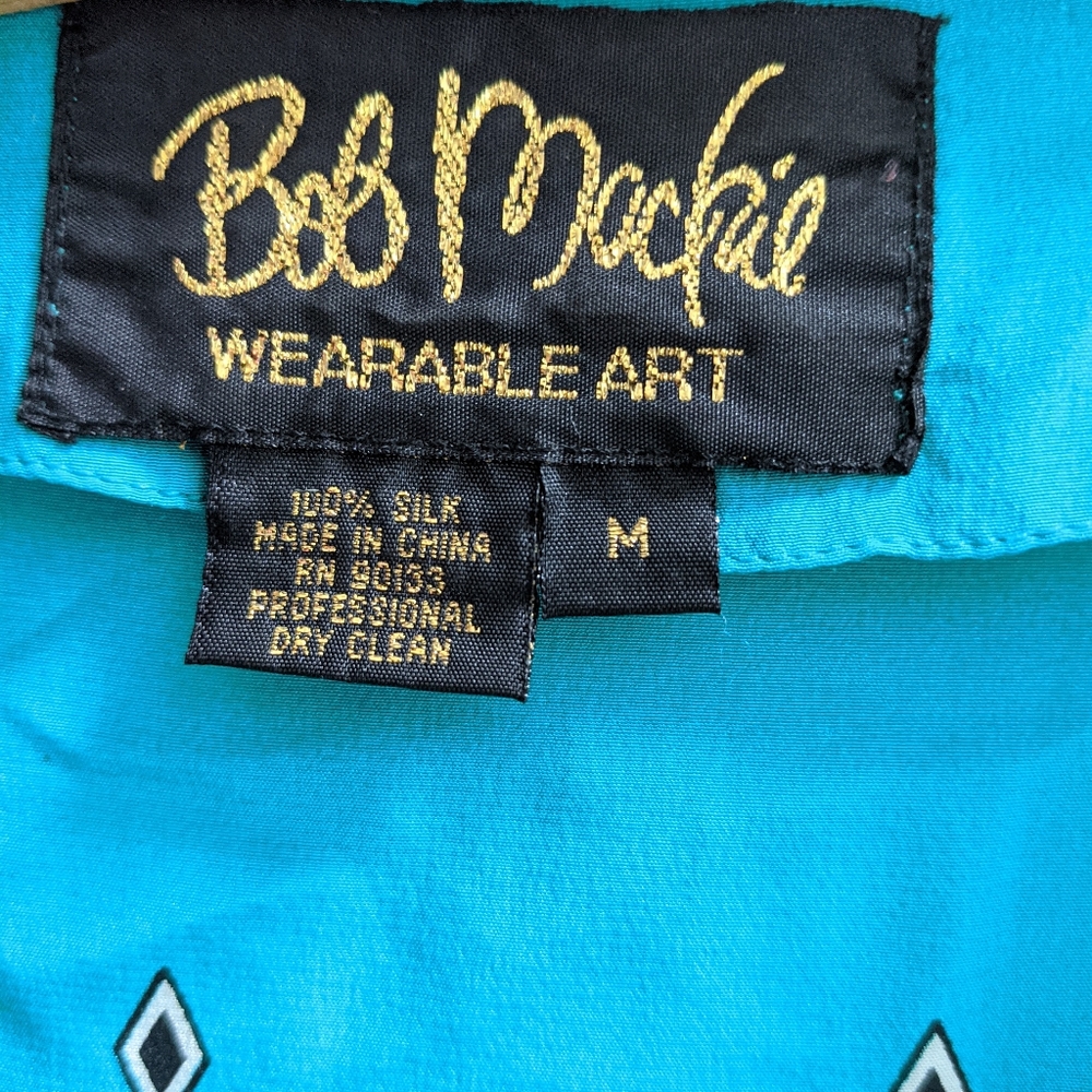 Vintage 100% silk blouse - Picture 5 of 9